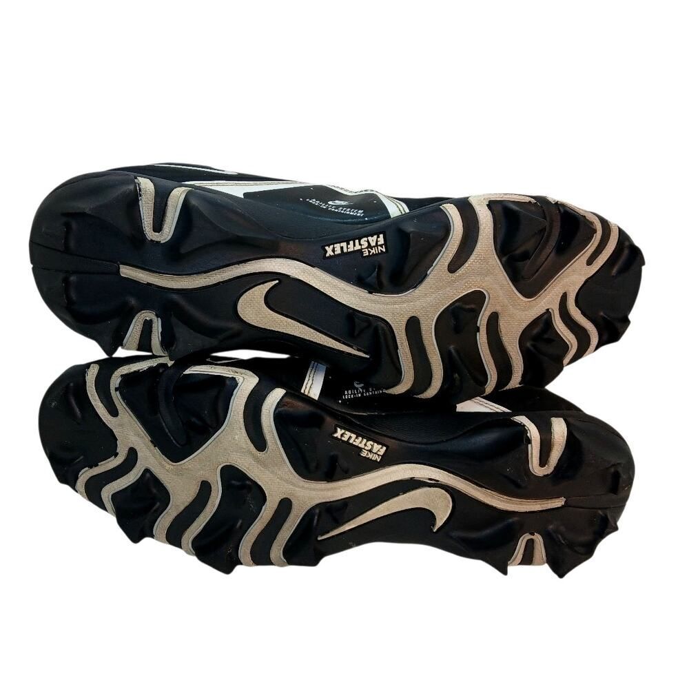 Nike Alpha Menace 3 Shark Mens Black Football Cleats - Size 9 - Picture 7 of 8